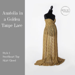 Anatolia in a Golden Taupe Lace