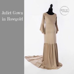 Juliet Gown in Rosegold