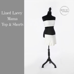Lined Lacey Mama Top & Shorts