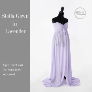 Stella Gown in Lavender