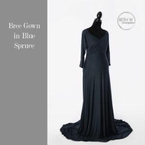 Bree Gown in Blue Spruce