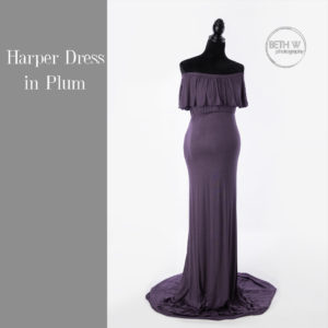 Harper Dress in Plum