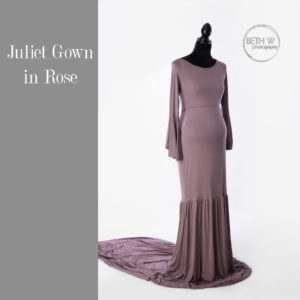 Juliet Gown in Rose