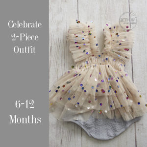 Celebrate Romper in 6-12 Months