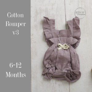 Cotton Romper v3 in 6-12 Months