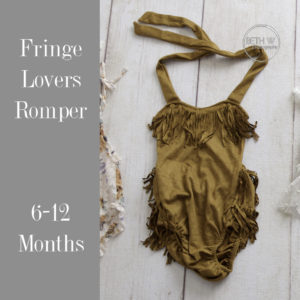 Fringe Lovers Romper in 6-12 Months
