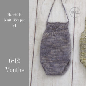 Heartfelt Knit Romper v1 in 6-12 Months