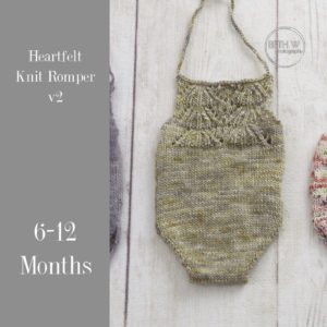 Heartfelt Knit Romper v2 in 6-12 Months