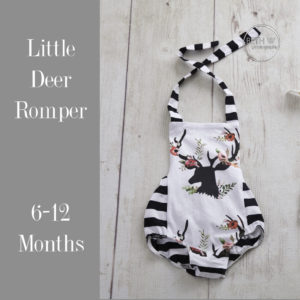 Little Deer Romper in 6-12 Months