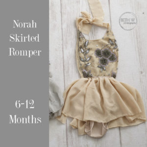 Norah Skirted Romper in 6-12 Months