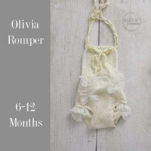 Olivia Romper in 6-12 Months