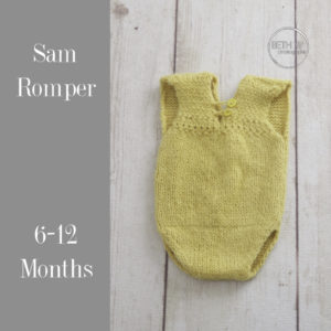 Sam Romper in 6-12 Months