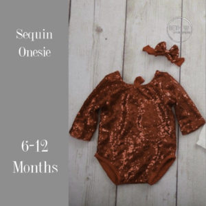 Sequin Onesie in 6-12 Months