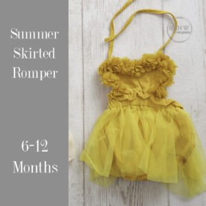Summer Skirted Romper in 6-12 Months