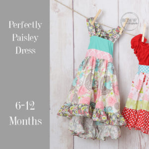 Perfectly Paisley Dress in 6-12 Months