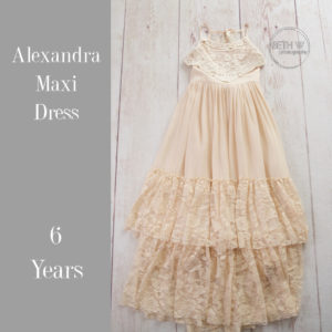 Alexandra Maxi Dress in 5-6 Years