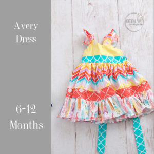 Avery Dress in 6-12 Months
