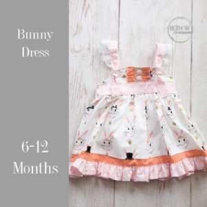 Bunny Dress in 6-12 Months