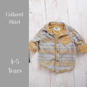 Collared Shirt in 4-5 Years