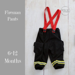 Fireman Outfit in 6-12 Months