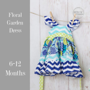 Floral Garden Dress in 6-12 Months