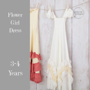 Flower Girl Dress in 3-6 Years