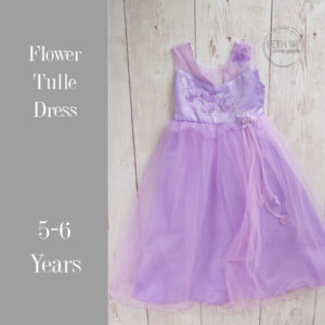 Flower Tulle Dress in 5-6 Years
