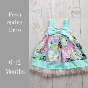 Fresh Spring Dress in 6-12 Months