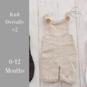 Knit Overalls v2 in 6-12 Months
