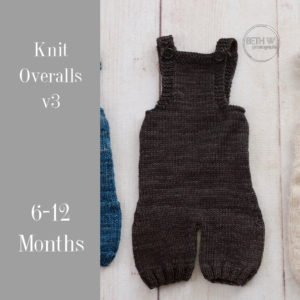 Knit Overalls v3 in 6-12 Months