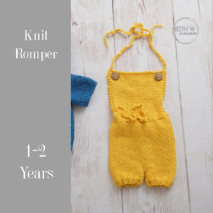 Knit Romper in 12-24 Months