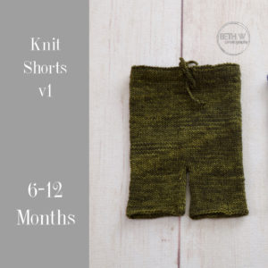 Knit Shorts v1 in 6-12 Months