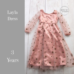 Layla Dress in 3 Years