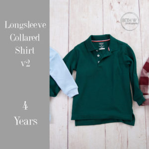 Long-Sleeve Collared Shirt v2 in 4 Years