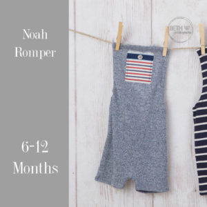 Noah Romper in 6-12 Months