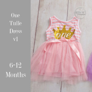 One Tulle Dress v1 in 6-12 Months