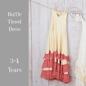 Ruffle Tiered Dress in 3-4 Years