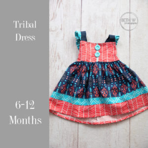 Tribal Dress in 6-12 Months