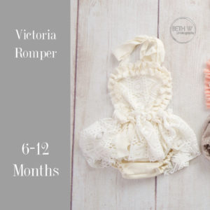 Victoria Romper in 6-12 Months