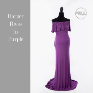 Harper Dress in Purple