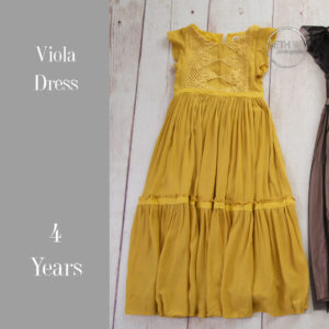 Viola Dress in 3-4 Years