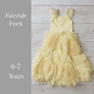 Fairytale Frock in Yellow 6-7 Years