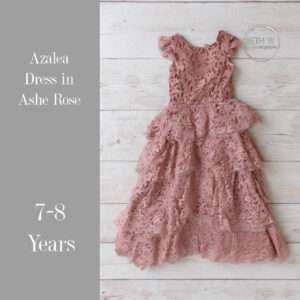 Azalea Dress in Ashe Rose 7-8 Years