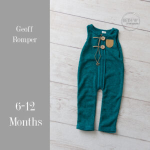 Geoff Romper in 6-12 Months